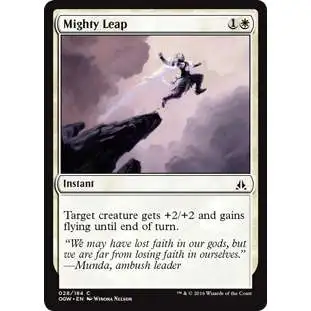 MtG Trading Card Game Oath of the Gatewatch Common Mighty Leap #28