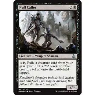 MtG Trading Card Game Oath of the Gatewatch Uncommon Foil Null Caller #88