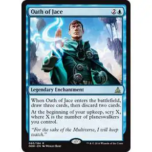 MtG Trading Card Game Oath of the Gatewatch Rare Oath of Jace #60
