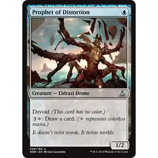 MtG Trading Card Game Oath of the Gatewatch Uncommon Prophet of Distortion #46
