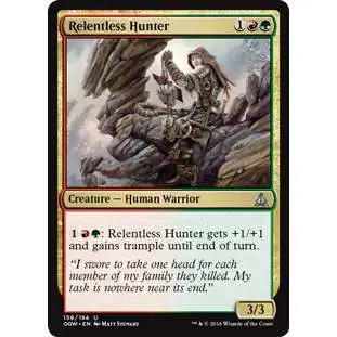 MtG Trading Card Game Oath of the Gatewatch Uncommon Relentless Hunter #158