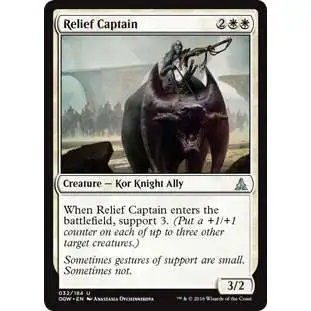 MtG Trading Card Game Oath of the Gatewatch Uncommon Foil Relief Captain #32