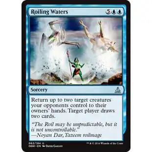 MtG Trading Card Game Oath of the Gatewatch Uncommon Roiling Waters #62