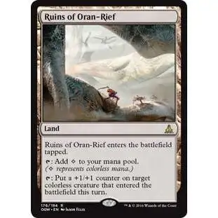 MtG Trading Card Game Oath of the Gatewatch Rare Ruins of Oran-Rief #176