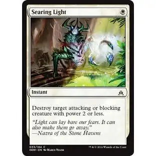 MtG Trading Card Game Oath of the Gatewatch Common Foil Searing Light #33