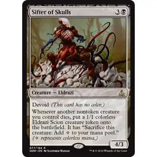 MtG Trading Card Game Oath of the Gatewatch Rare Sifter of Skulls #77