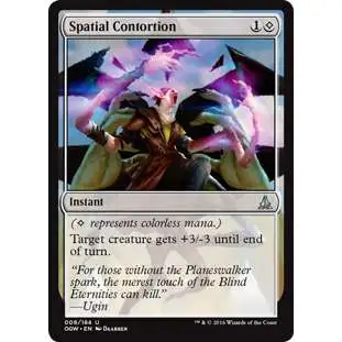 MtG Trading Card Game Oath of the Gatewatch Uncommon Spatial Contortion #8