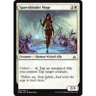 MtG Trading Card Game Oath of the Gatewatch Common Spawnbinder Mage #35