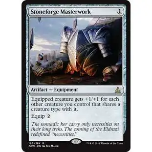 MtG Trading Card Game Oath of the Gatewatch Rare Foil Stoneforge Masterwork #166