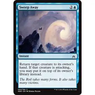 MtG Trading Card Game Oath of the Gatewatch Common Sweep Away #64