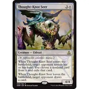 MtG Trading Card Game Oath of the Gatewatch Rare Foil Thought-Knot Seer #9