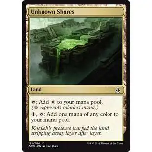 MtG Trading Card Game Oath of the Gatewatch Common Unknown Shores #181