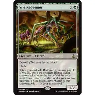 MtG Trading Card Game Oath of the Gatewatch Rare Vile Redeemer #125