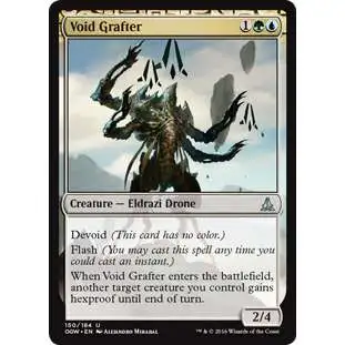 MtG Trading Card Game Oath of the Gatewatch Uncommon Foil Void Grafter #150