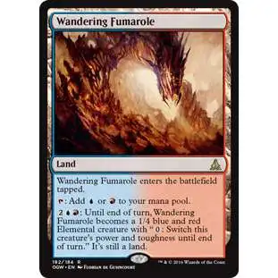 MtG Trading Card Game Oath of the Gatewatch Rare Wandering Fumarole #182