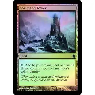 MtG Assorted Promo Cards Foil Command Tower [Commander's Arsenal]