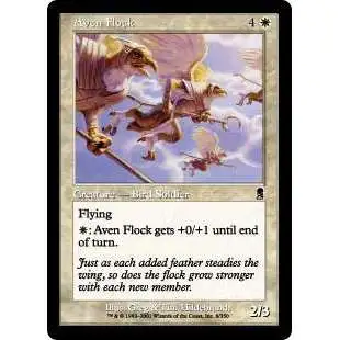 MtG Odyssey Common Foil Aven Flock #8