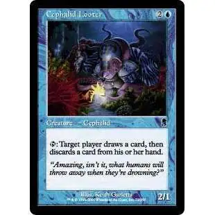MtG Odyssey Common Foil Cephalid Looter #72