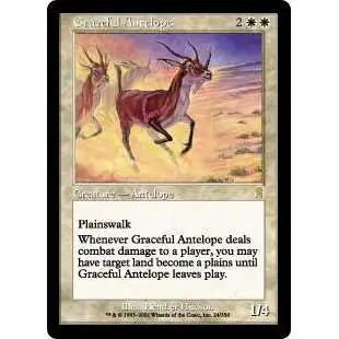 MtG Odyssey Rare Graceful Antelope #24