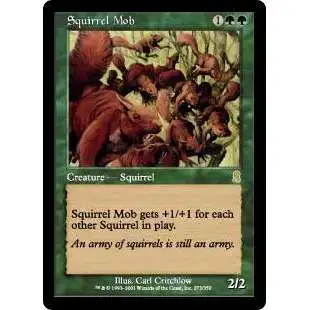 MtG Odyssey Rare Squirrel Mob #273