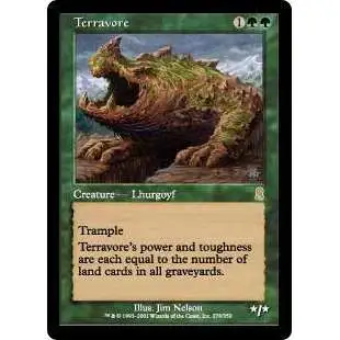 MtG Odyssey Rare Terravore #278