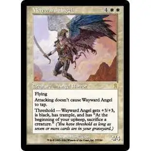 MtG Odyssey Rare Wayward Angel #57
