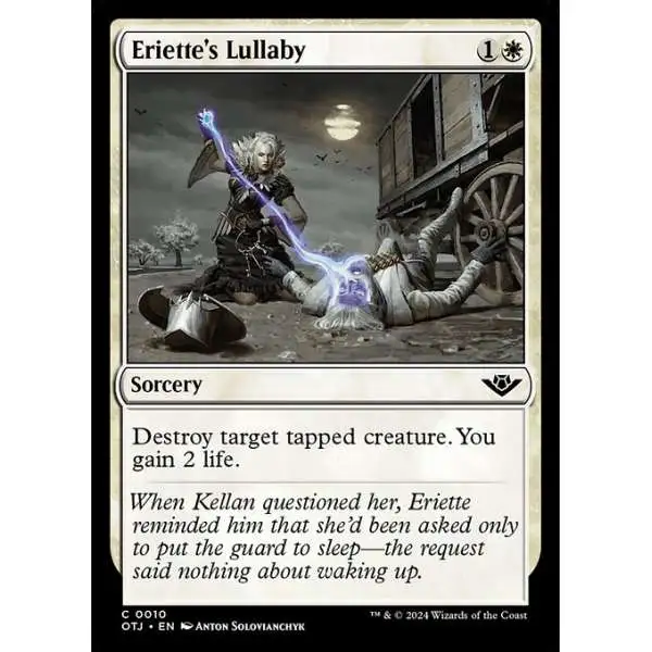 MtG Outlaws of Thunder Junction Common Eriette's Lullaby #10