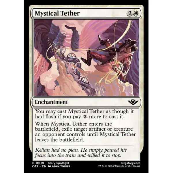 MtG Outlaws of Thunder Junction Common Mystical Tether #19
