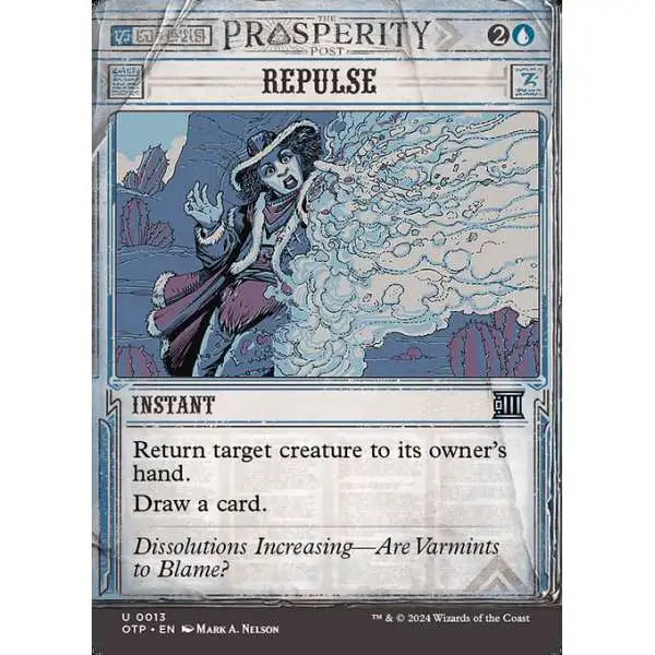 mtg prosperity post cards Magic The Gathering - Outlaws of Thunder Junction - Breaking News Each player draws X cards. Top 10 Most Expensive Thunder