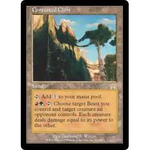 MtG Onslaught Rare Contested Cliffs #314
