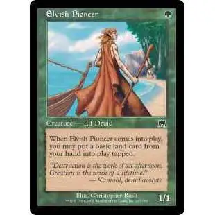 MtG Onslaught Common Elvish Pioneer #257