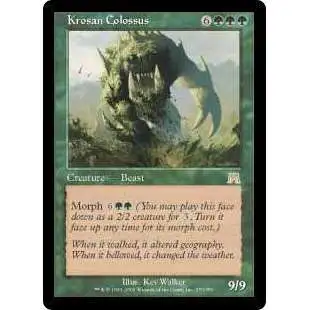 Magic The Gathering Onslaught Single Card Rare Krosan Colossus 270