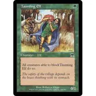MtG Onslaught Common Taunting Elf #290