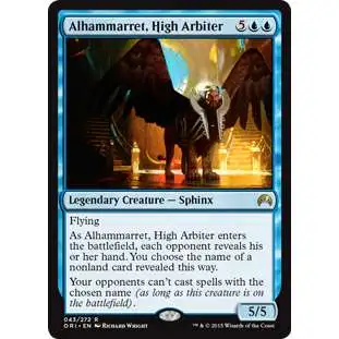MtG Origins Rare Alhammarret, High Arbiter #43