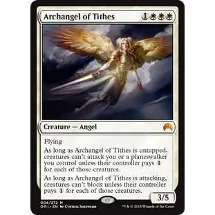 MtG Origins Mythic Rare Archangel of Tithes #4