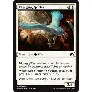 MtG Origins Common Charging Griffin #9
