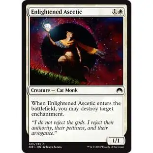 MtG Origins Common Enlightened Ascetic #12