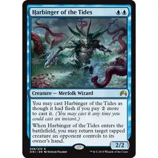 MtG Origins Rare Harbinger of the Tides #58