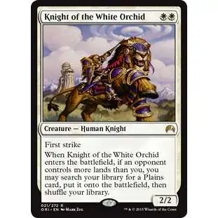 MtG Origins Rare Knight of the White Orchid #21