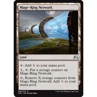 MtG Origins Uncommon Foil Mage-Ring Network #249