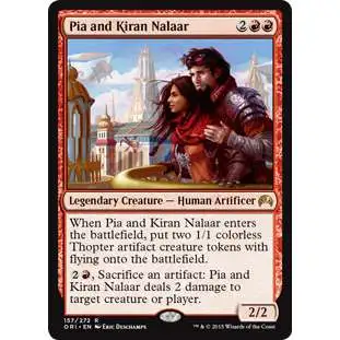 MtG Origins Rare Pia and Kiran Nalaar #157
