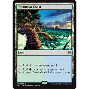 MtG Origins Rare Yavimaya Coast #252