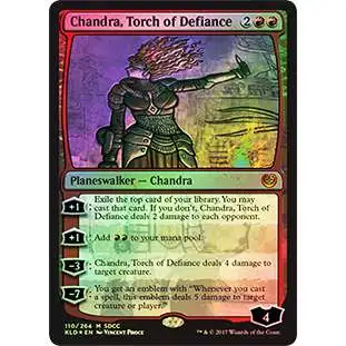 MtG Promo Chandra, Torch of Defiance [SDCC 2017] [PSA 8]