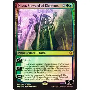 MtG Promo Cards Promo Nissa, Steward of Elements [SDCC 2017]