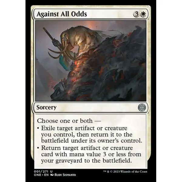 MtG Phyrexia: All Will Be One Uncommon Against All Odds #1