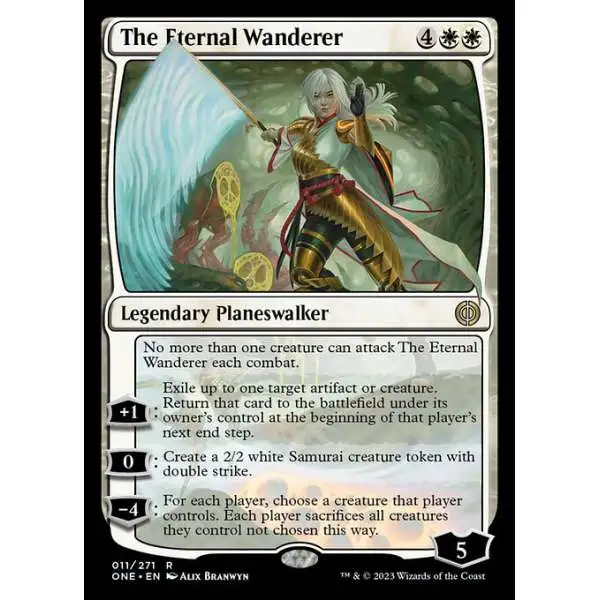 MtG Phyrexia: All Will Be One Rare The Eternal Wanderer #11