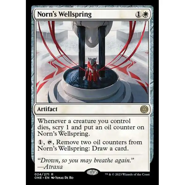 MtG Phyrexia: All Will Be One Rare Norn's Wellspring #24