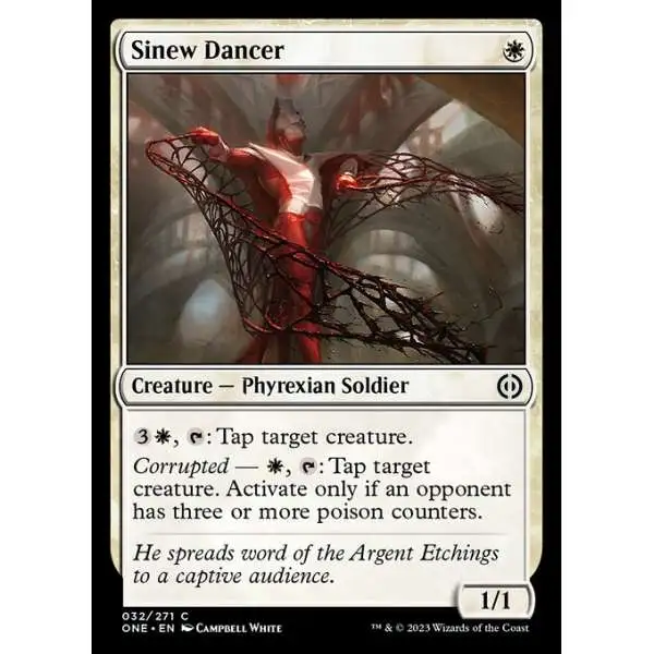 Sinew Dancer MtG Art from Phyrexia: All Will Be One Set by Campbell White -  Art of Magic: the Gathering