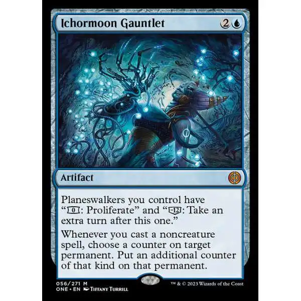 MtG Phyrexia: All Will Be One Mythic Rare Ichormoon Gauntlet #56