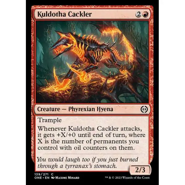 MtG Phyrexia: All Will Be One Common Kuldotha Cackler #139